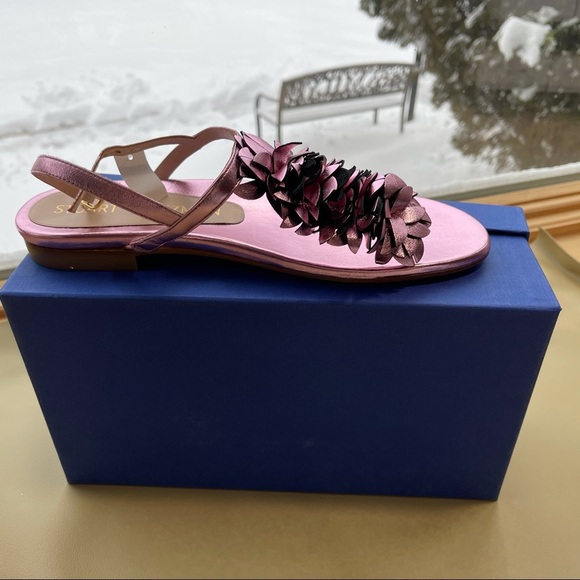 Stuart Weitzman Shoes - Stuart Weitzman, New,  Devorah, Flat Sandals.